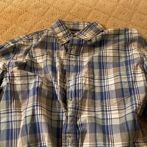 Banana Republic blue button down in size M